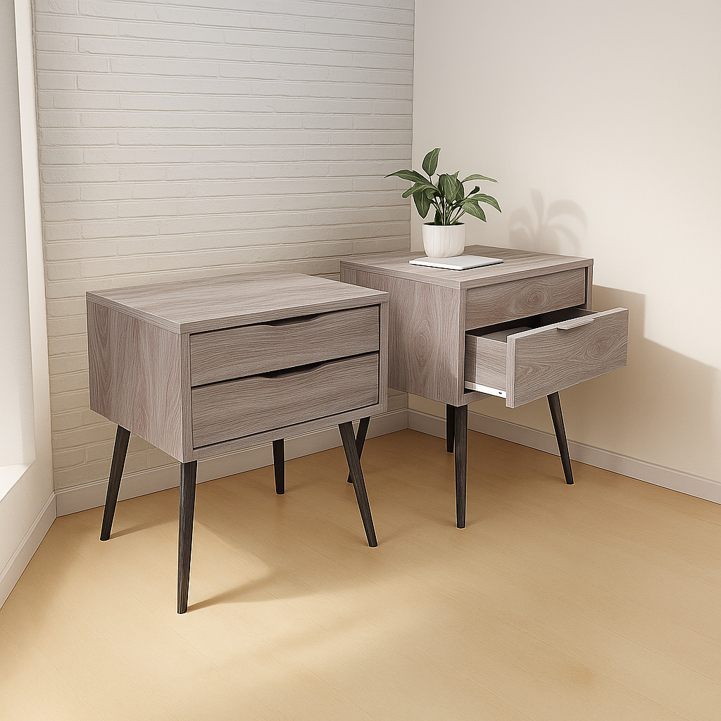 Tablero de mdf acabado nature Kenya Marrón