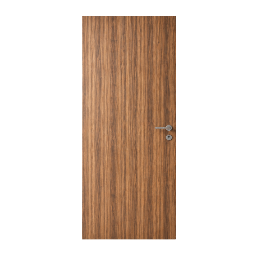 Puerta de MDF de Interior Acabado - Castaño