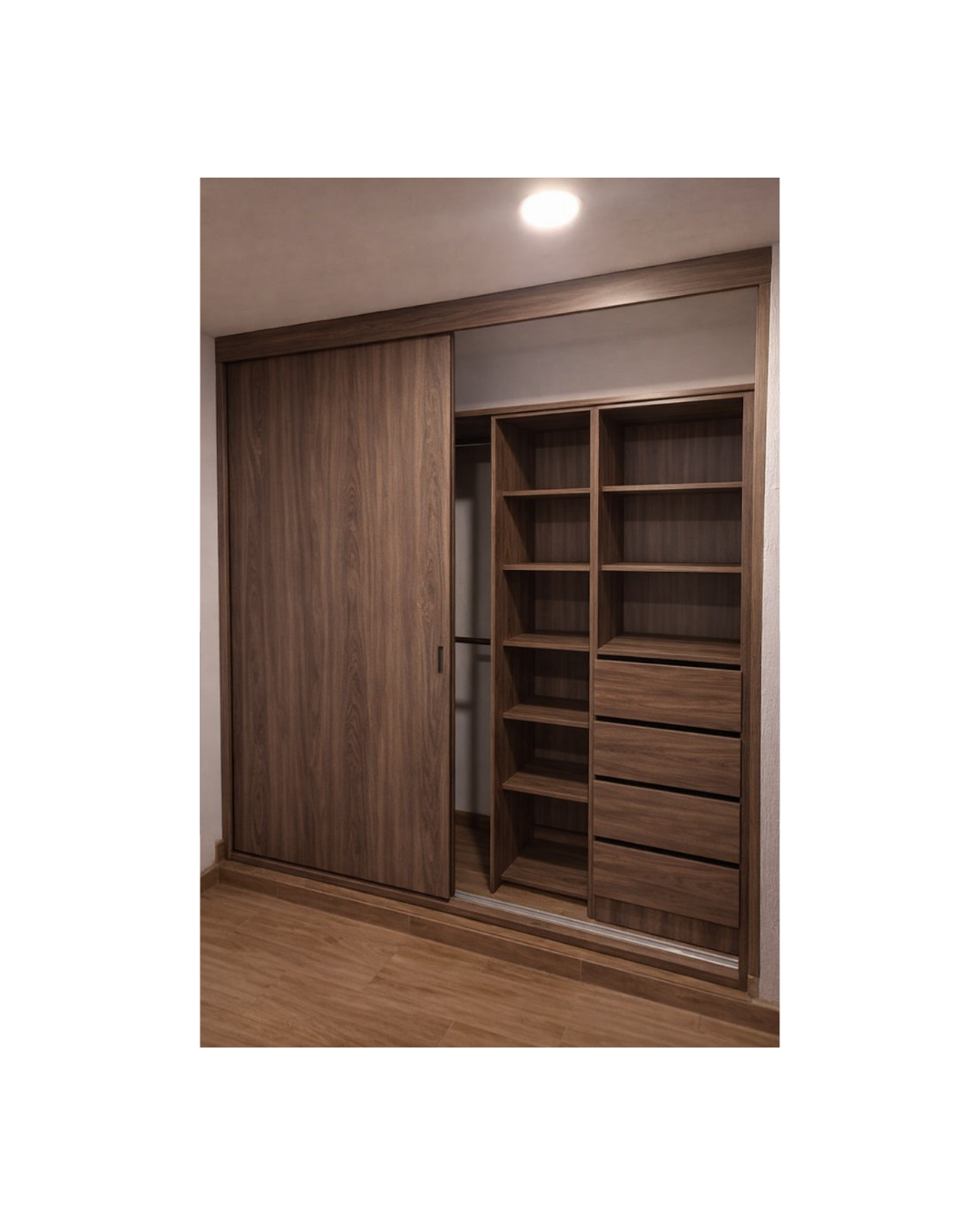Tablero de MDF Acabado - Nogal Ingles