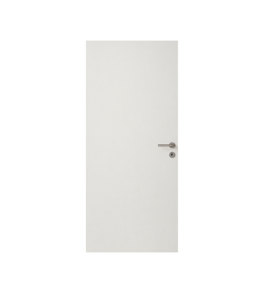 Puerta de MDF de Interior Acabado -  Liso Blanco