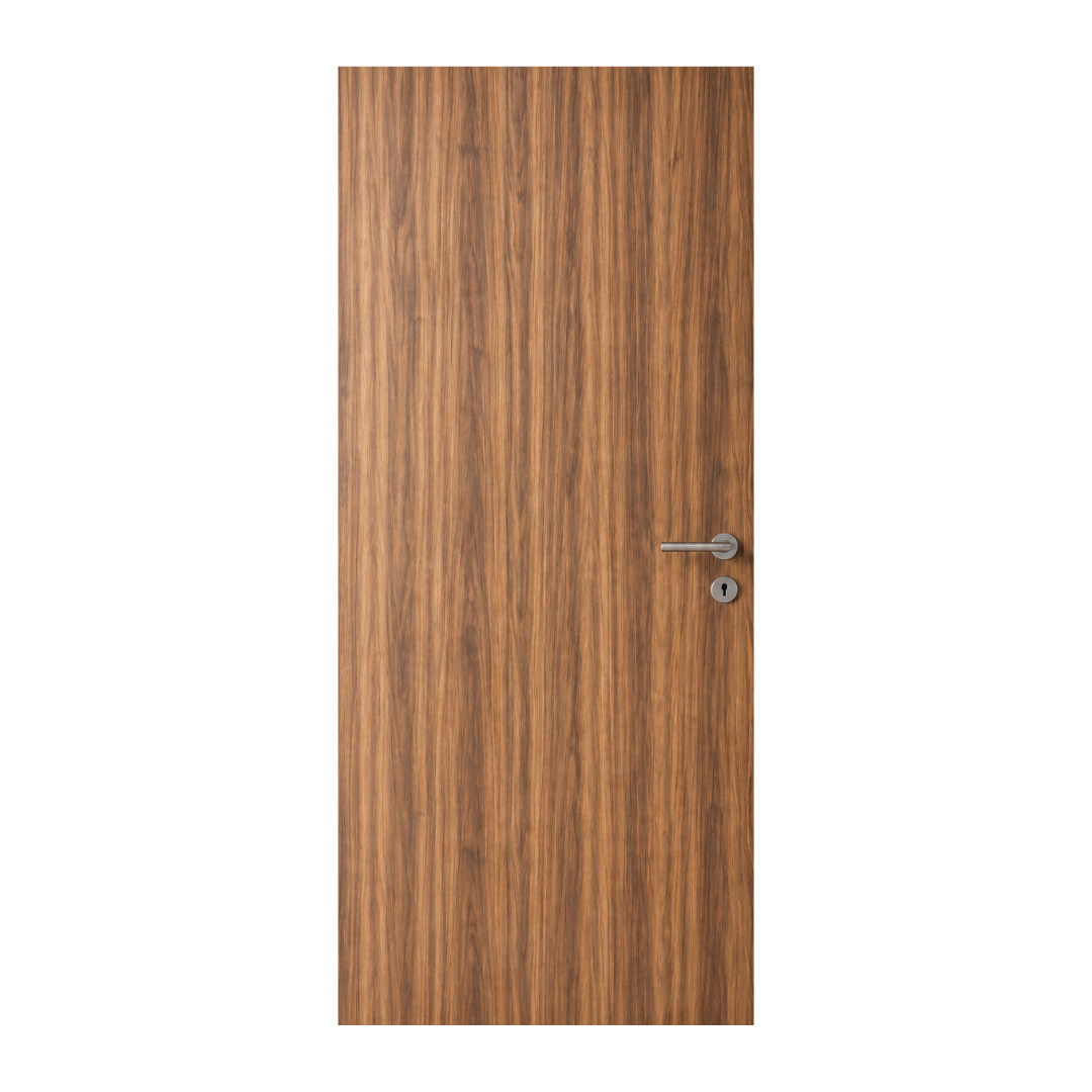 Puerta de MDF de Interior Acabado - Castaño