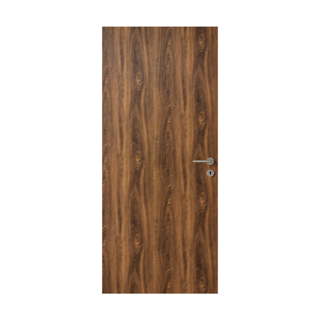 Puerta de MDF de Interior acabado - Nogal Americano