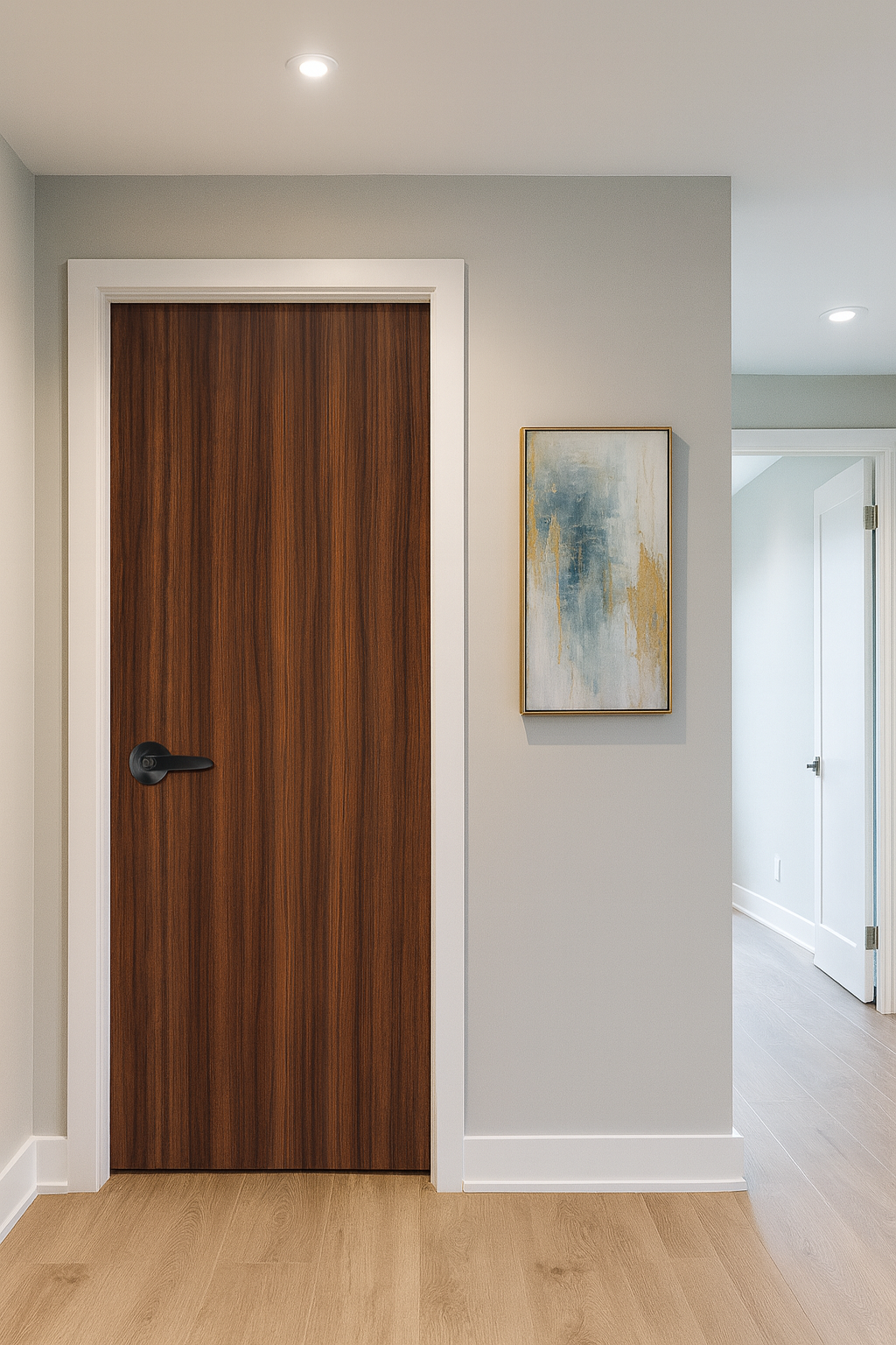 Puerta de Interior acabado nature  Milán Marsella